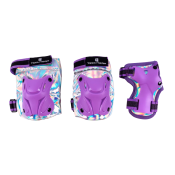 Набор защиты Tech Team Safe Fit Kids 2.0 Purple (Фиолетовый) Размер M