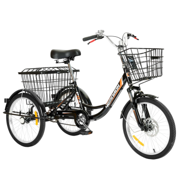 Трехколесный велосипед для взрослых РВЗ Чемпион 20" 1 скорость